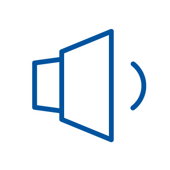 Sound control interface icon