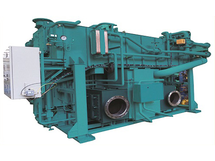Display of a absorption chiller refrigeration system