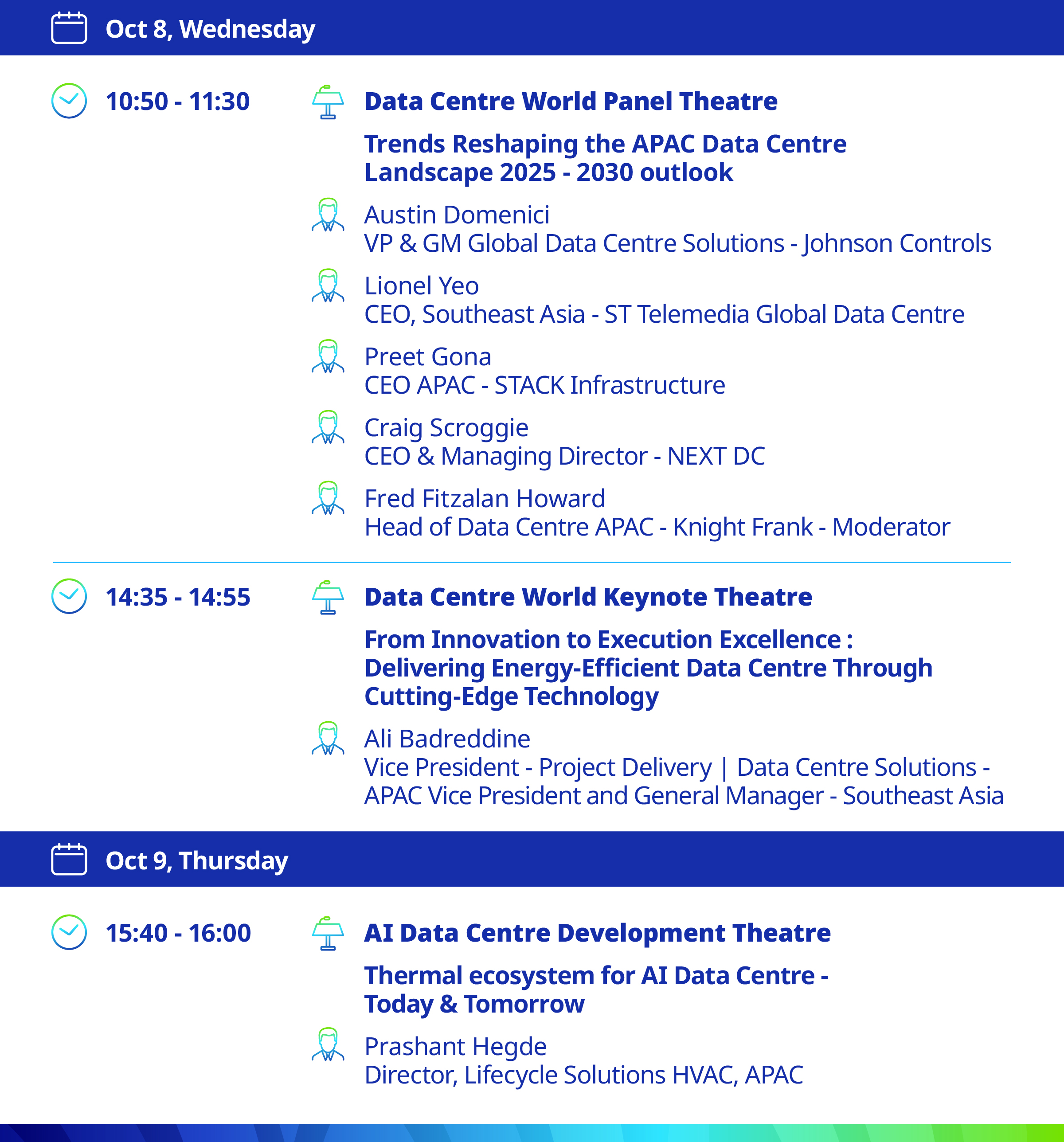 DCW 25 Agenda