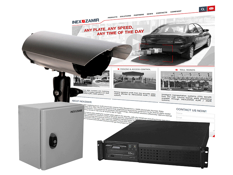Automatic License Plate Recognition system displayed with its features